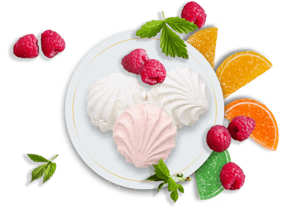 low-calorie natural desserts of restaurant quality