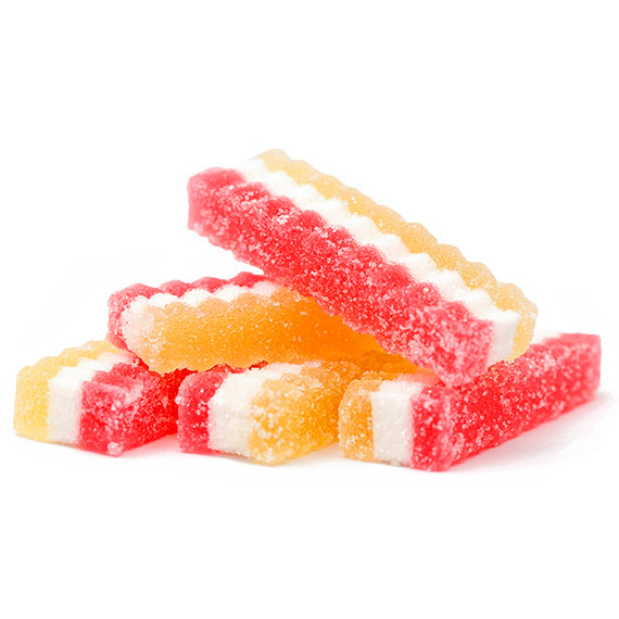 Three‑coloured Jelly Marmalade (Pineapple & Strawberry flavours)