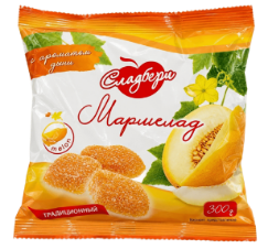 Мармелад желейный с ароматом дыни