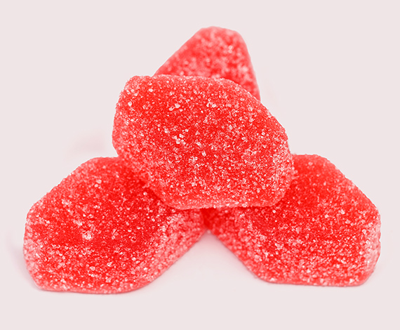 Jelly marmalade with cherry flavor