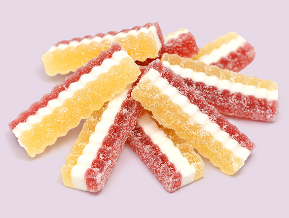 Three‑coloured Jelly Marmalade (Plum flavour)