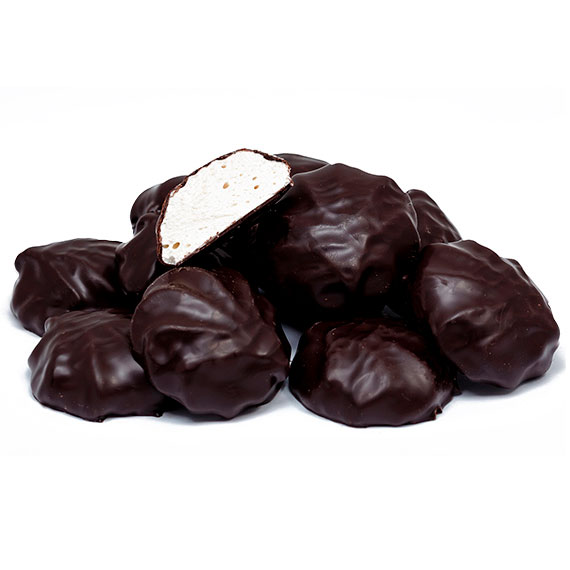 Glazed marshmallows with ice cream flavor